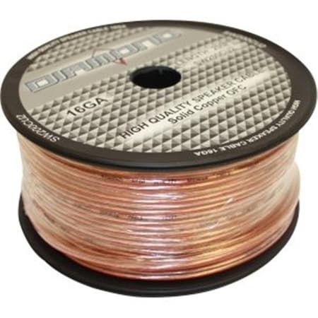 Diamond Diamond SW200CU2 Diamond Bulk Speaker Wire 16 ga. 65 Strand Solid Copper 2 Conductor 200 ft. SW200CU2